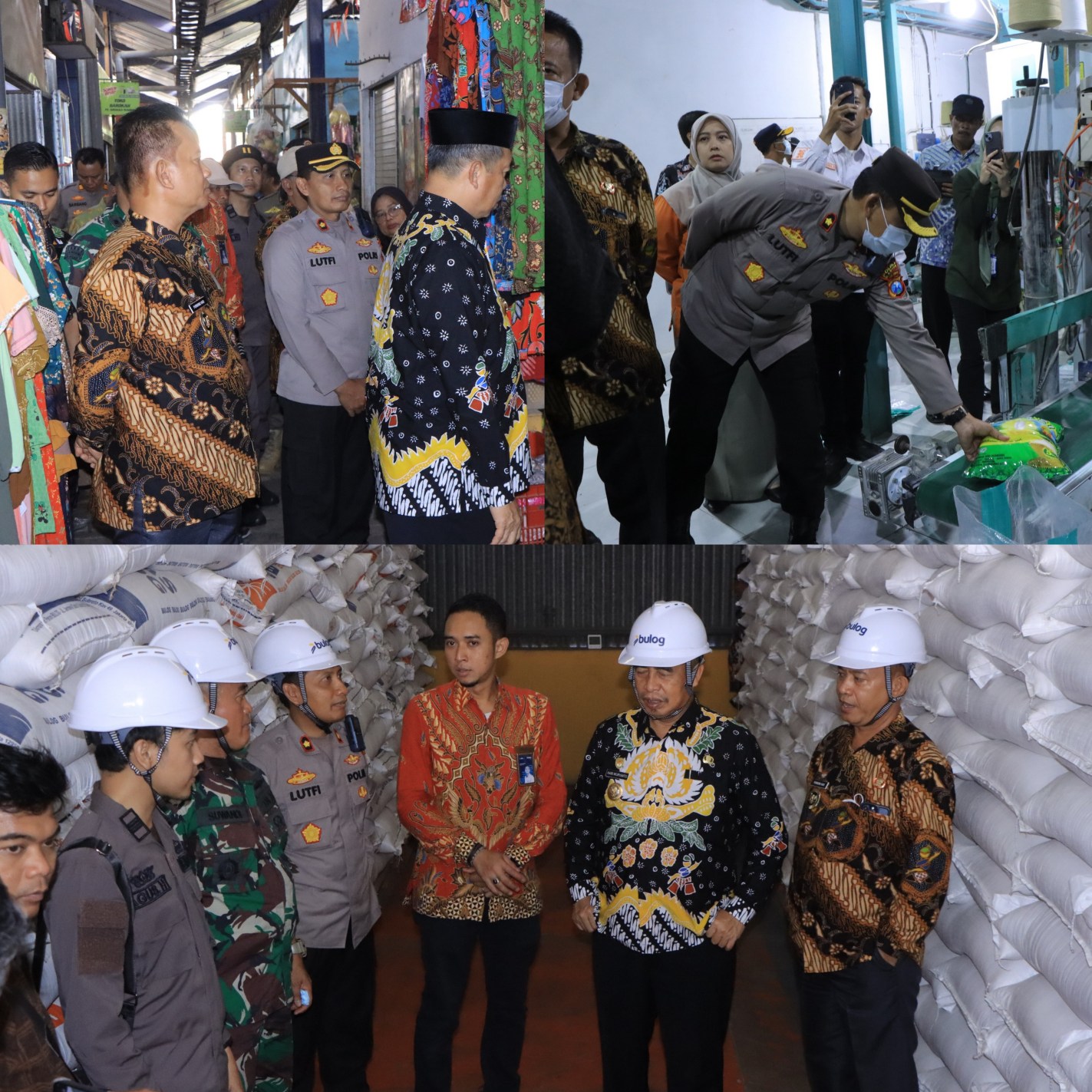 Polres Madiun Bersama Forkopimda Cek Stabilitas Harga Bapokting Jelang Nataru.