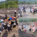 Polri Terus Evakuasi Warga dan Mengamankan Harta Benda di Candipuro: Bergerak Cepat Selamatkan Masyarakat.