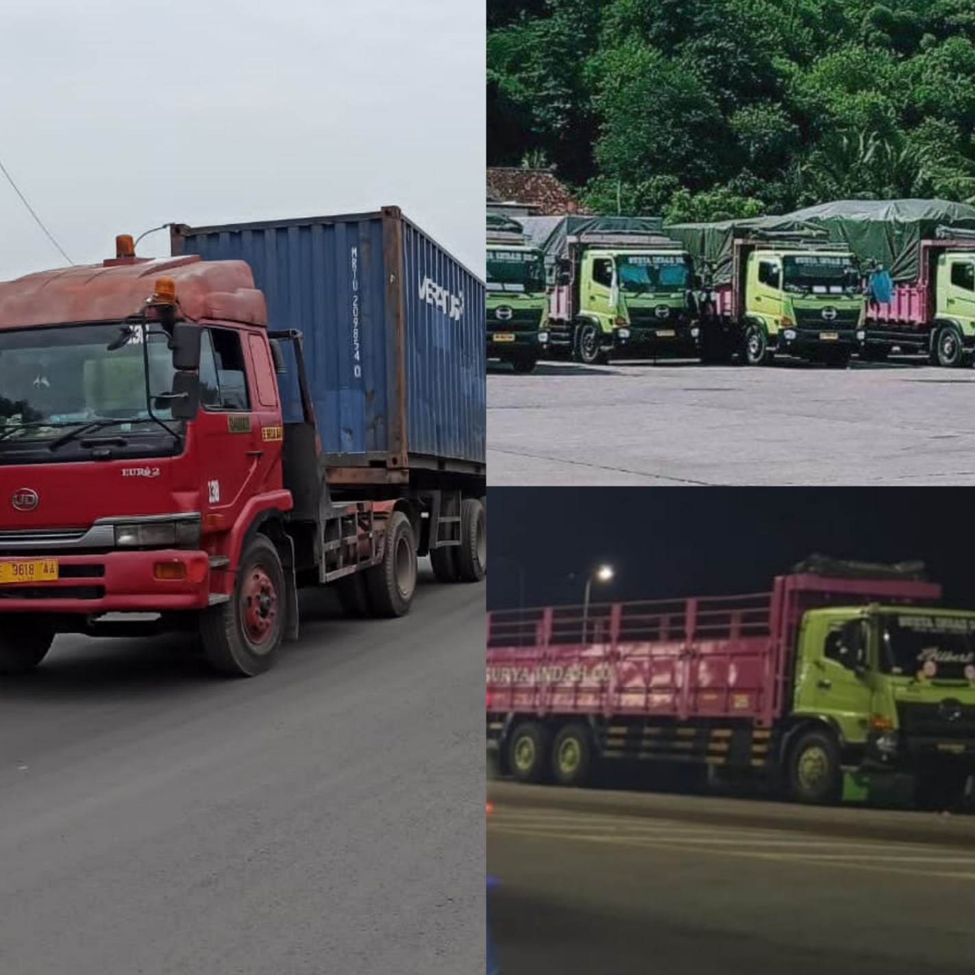 Ops Lilin Semeru Ditlantas Polda Jatim Batasi Operasional Angkutan Barang Saat Nataru.