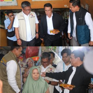 Jelang Nataru Satgas Pangan Polda Jatim Sidak Pasar.