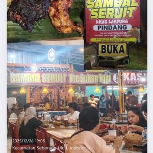 Bebek Gosong & Pelayanan Tak Responsif, Pelanggan Kecewa di Sambal Seruit The Sultan Jakabaring
