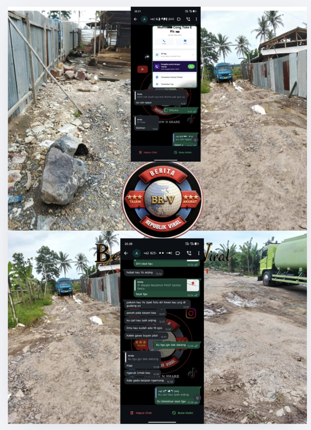 Dugaan Gudang BBM Ilegal di Tanjung Bintang, Muncul Ancaman ke Awak Media