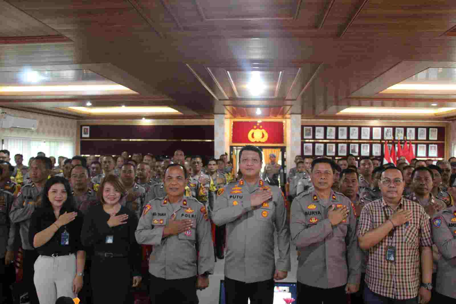 BRI Tabanan Dukung Pelatihan Komunikasi Bhabinkamtibmas