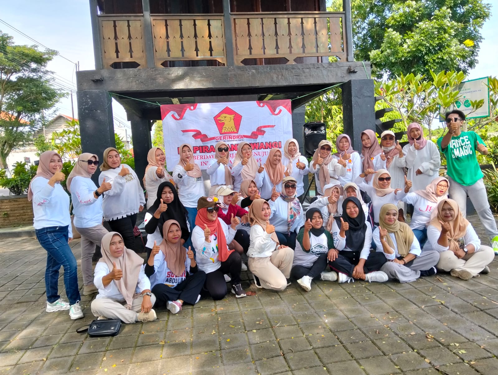 PC PIRA Banyuwangi Gelar Senam Sehat dan Santunan Sosial