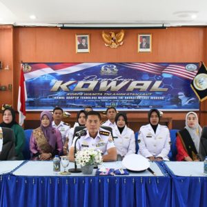 Danlanal Sabang Ikuti Video Conference Syukuran HUT Ke-63 Kowal Tahun 2026