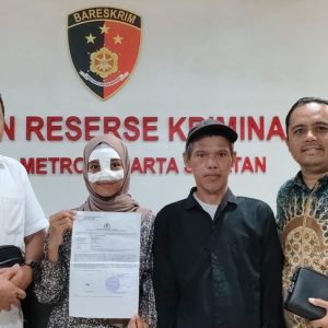 Alami KDRT Berat, Ibu Dua Anak Laporkan Suami ke Polres Metro Jakarta Selatan