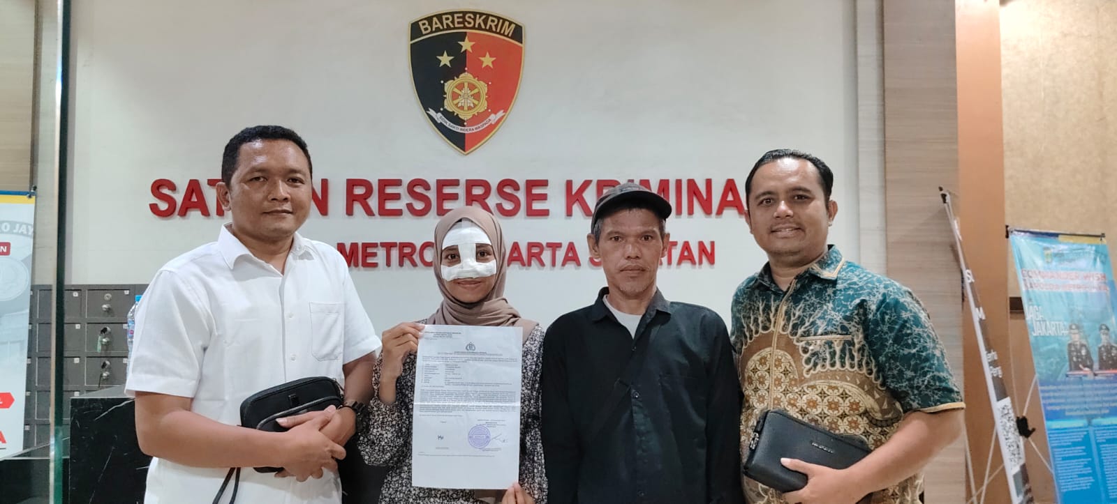 Alami KDRT Berat, Ibu Dua Anak Laporkan Suami ke Polres Metro Jakarta Selatan
