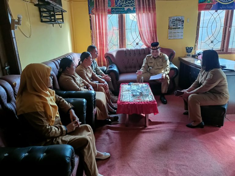 Camat Danau Paris Beri Sanksi Tegas dan Peringatan Pada Vidio Viral Oknum PPPK  Berjoget di Kantor