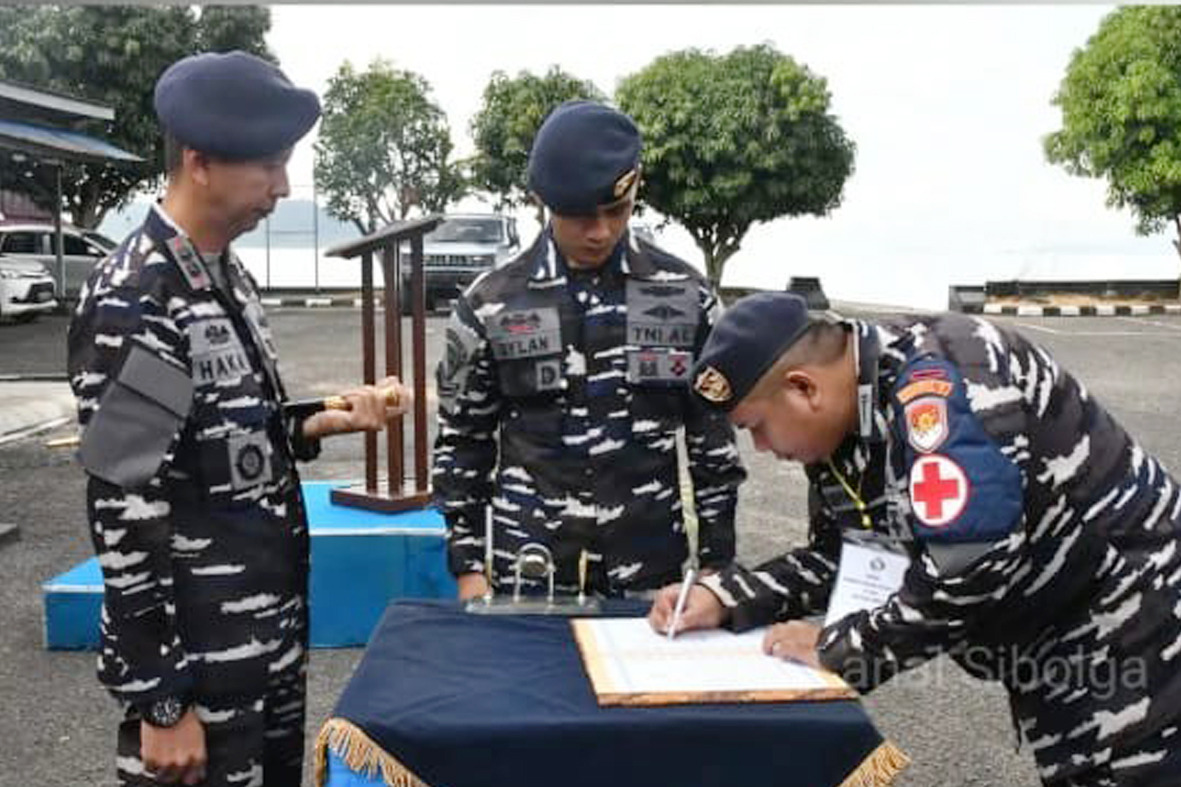 Komitmen Transparansi dan Integritas, Lanal Bengkulu Selenggarakan Penandatanganan Pakta Integritas Caba-Cata PK TNI AL TA. 2026