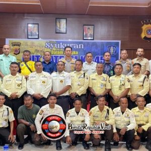 Peringatan HUT Satpam Ke-45, Kapolres SampaikanTiga Poin Utama Bagi Personel Satpam Dalam Tugas
