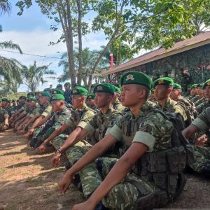 Dukung Pembangunan Wilayah, Menhan RI dan Wakasad Tinjau Yon TP 827/MCY