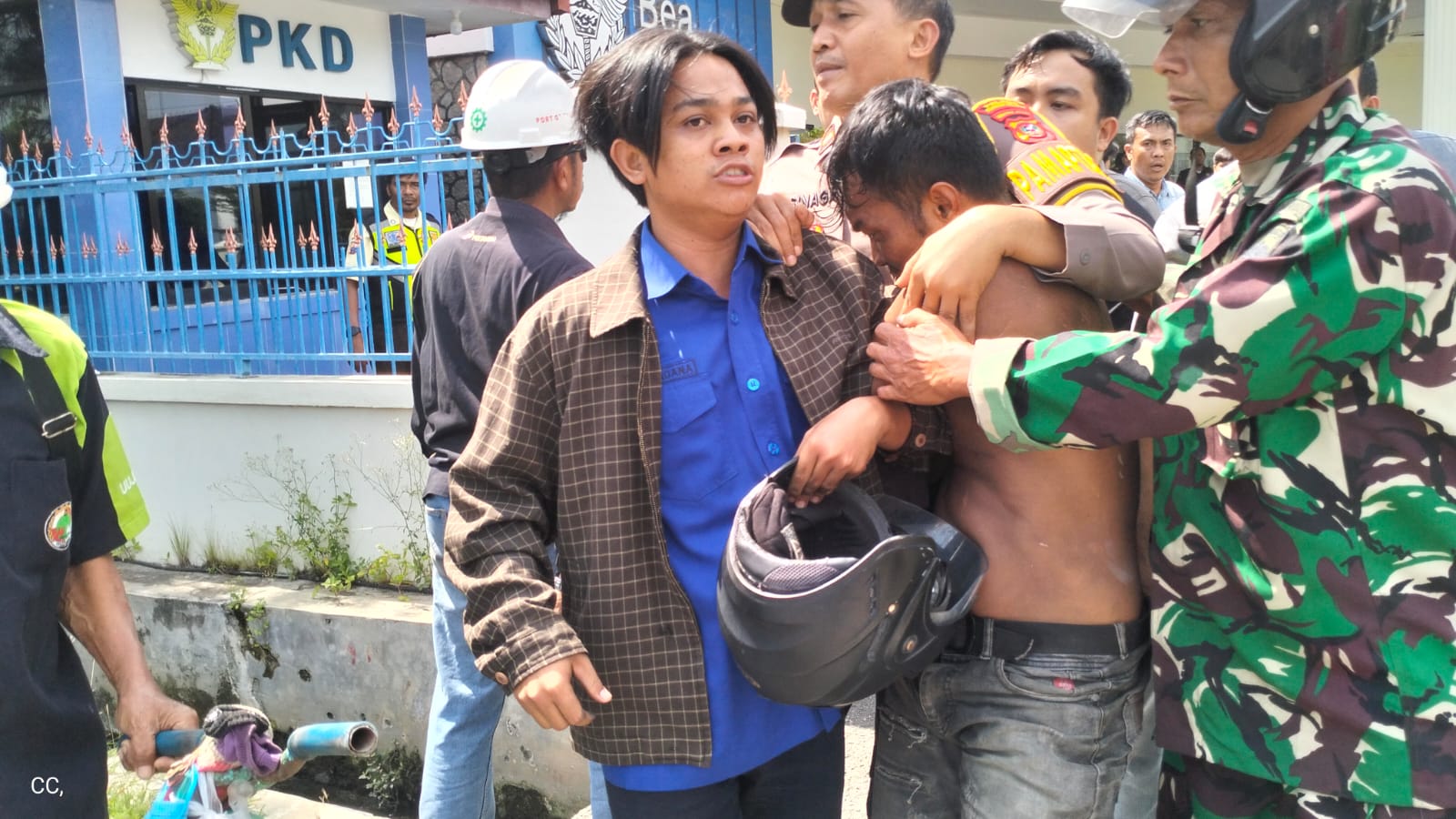 Berkat Kesigapan Personel Kodim 0201/Medan, Nyawa Maling di Kantor Eks Kejari Belawan Selamat dari Amuk Massa