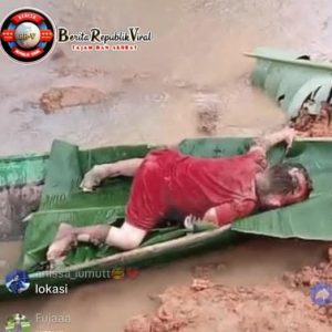 Seorang Anak Ditemukan Meninggal Dunia Diduga Hanyut di Sungai Desa Pandan