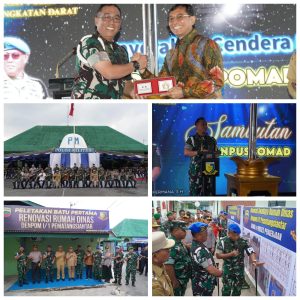 Danpuspomad Laksanakan Kunjungan ke Denpom I/1 Pematangsiantar dan Peletakan Batu Pertama Renovasi Rumah Dinas