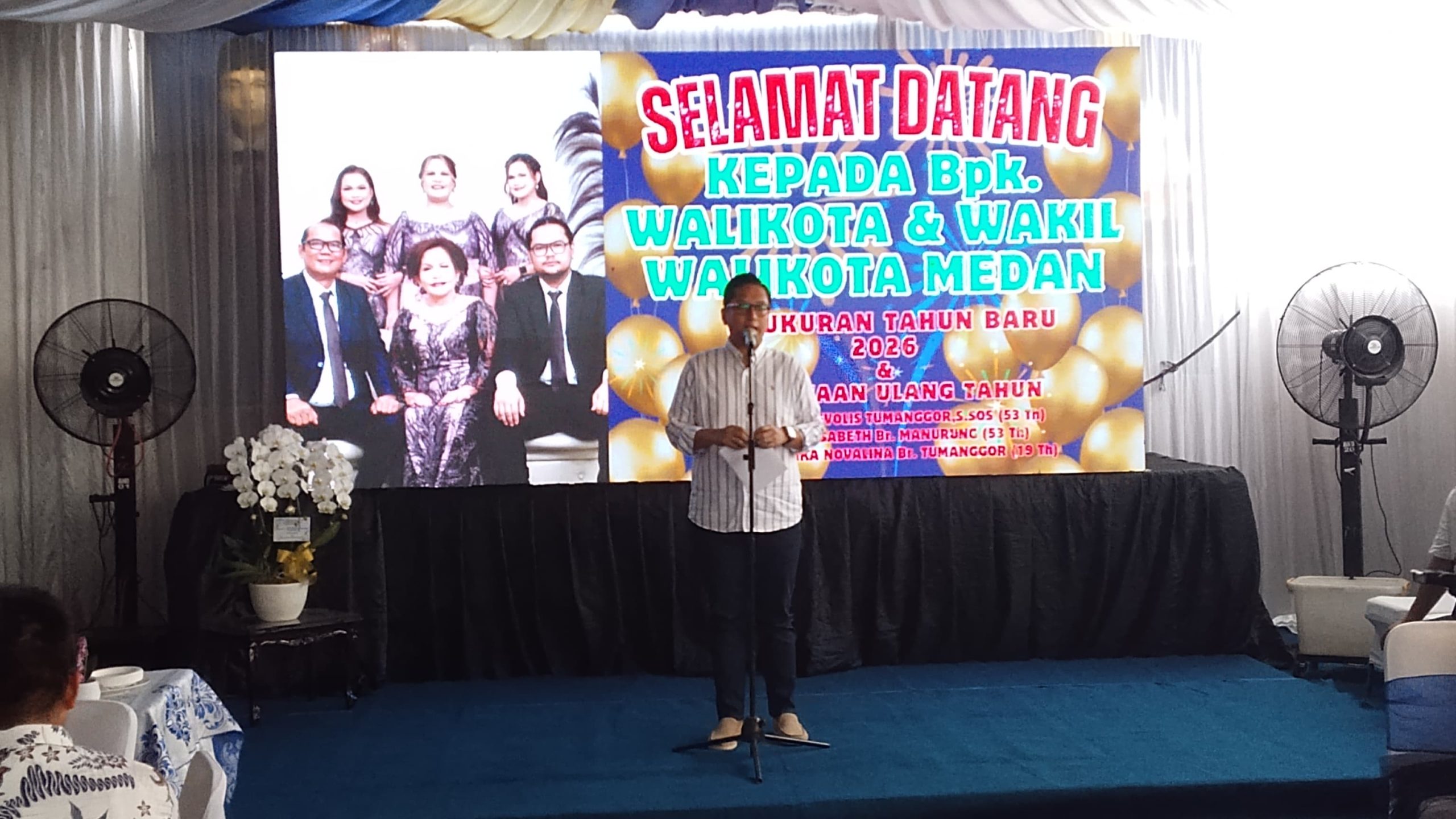 Dihadiri Walikota Medan Rico Waas, Keluarga Besar Antonius Tumanggor Gelar Open House dan Rayakan HUT Bersama