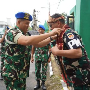 Danpuspomad Laksanakan Kunjungan Kerja di Wilayah Pomdam XX/TIB