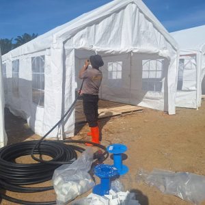 Polda Sumut Gerak Cepat Pulihkan Batang Toru Pasca Banjir dan Longsor, 61 Tenda Huntara Kini Teraliri Listrik