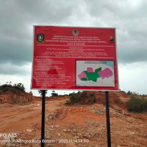 Peta Kawasan Hutan Lindung SK 6617/MENLHK – PKTL/KUH/PLA.2/10/2021, Khusus Nongsa Batam, Berubah Gambar Setelah Dipertanyakan 8 Titik Koordinat Terindikasi HL