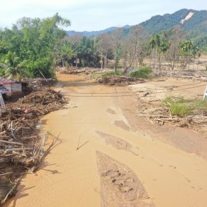 Satgas Gulbencal Kodam I/BB Mulai Pembangunan Jembatan Gantung Perintis Garuda di Kelurahan Tukka