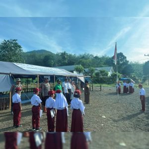 Brimob Sumut Gelar Go To School, Bantu Pemulihan Psikologis Siswa Terdampak Bencana