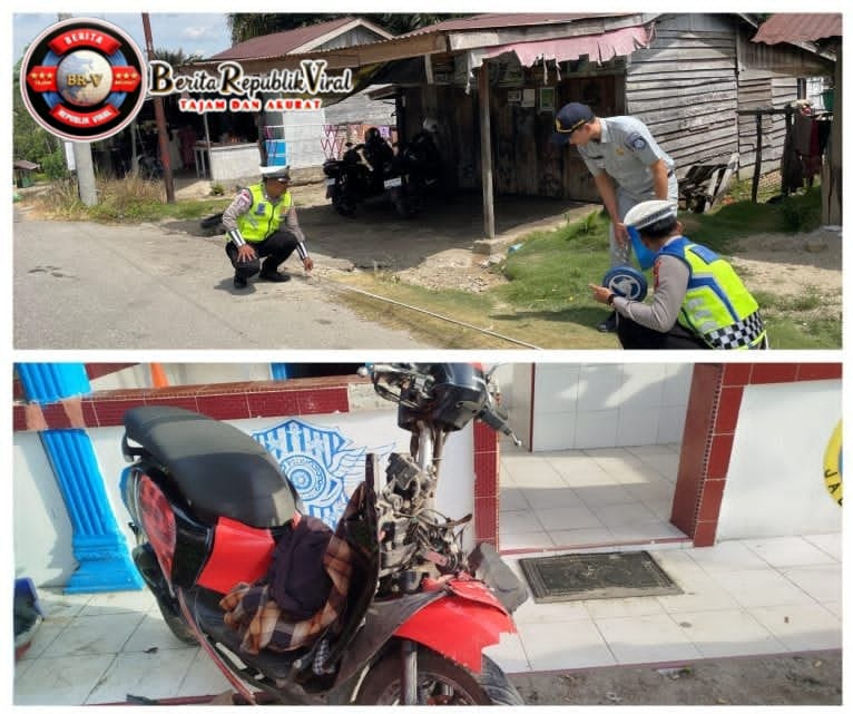 Diduga Supir Mengantuk Mobil Pickup Tabrak Sepeda Motor, Satu Orang Meninggal Dunia di Subulussalam