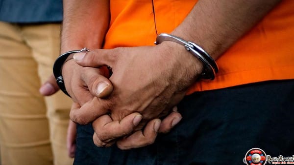 Melempar Kaca Mobil Box Bawa Es Crystal, Pelaku Diamankan Polres Langkat