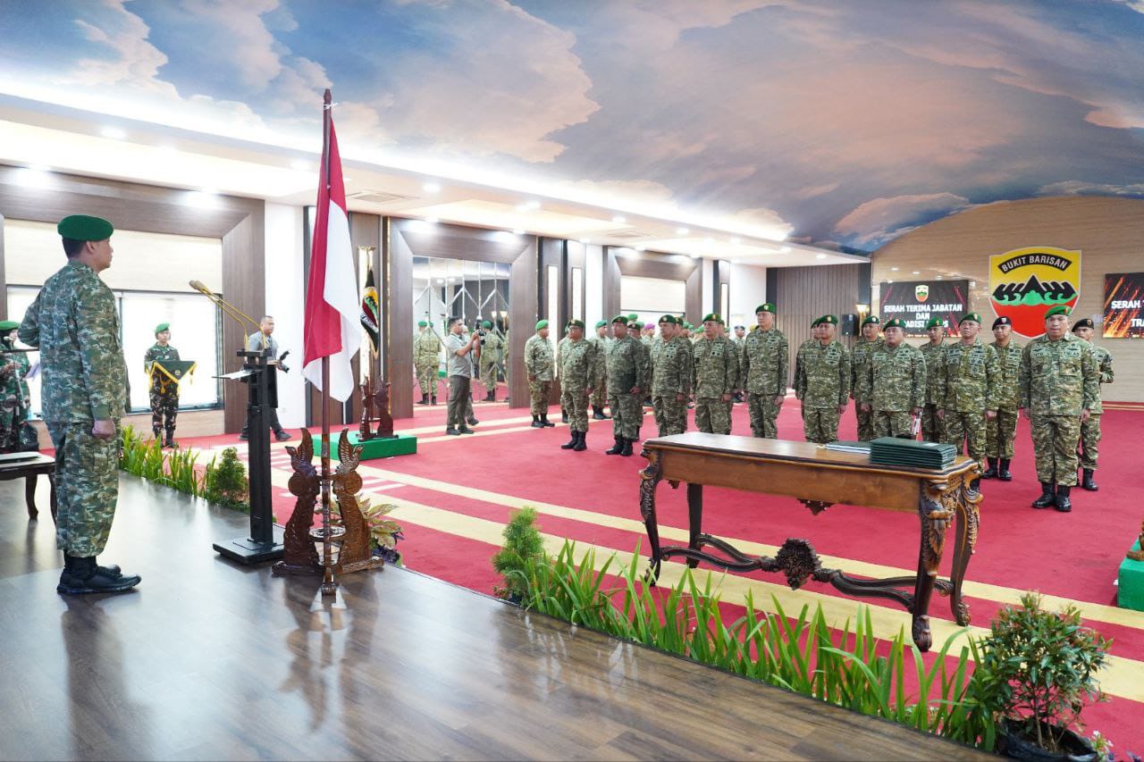 Pangdam I/BB Pimpin Langsung Sertijab Kakesdam I/BB, Berlangsung Khidmat