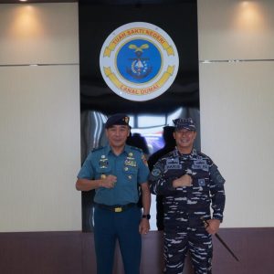 Wujudkan Tata Kelola Satuan Yang Profesional, Lanal Dumai Sambut Tim Wasrik Itjen Koarmada RI
