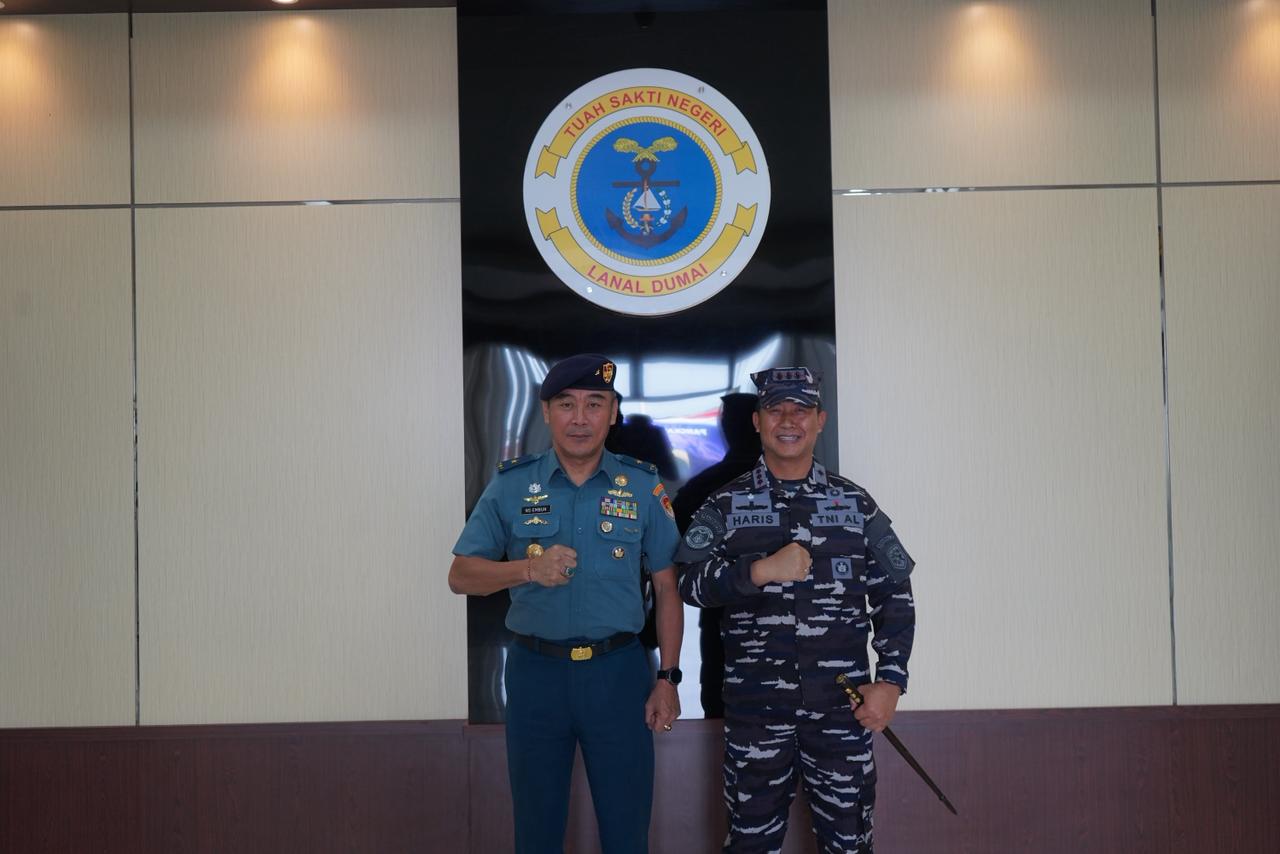 Wujudkan Tata Kelola Satuan Yang Profesional, Lanal Dumai Sambut Tim Wasrik Itjen Koarmada RI