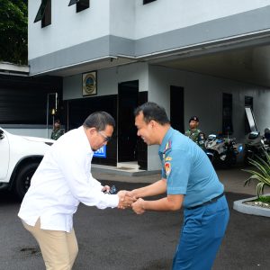 Danlanal Bandung Terima Kunjungan Kerja Wakil Ketua I DPRD Kota Bandung di Mako Lanal Bandung