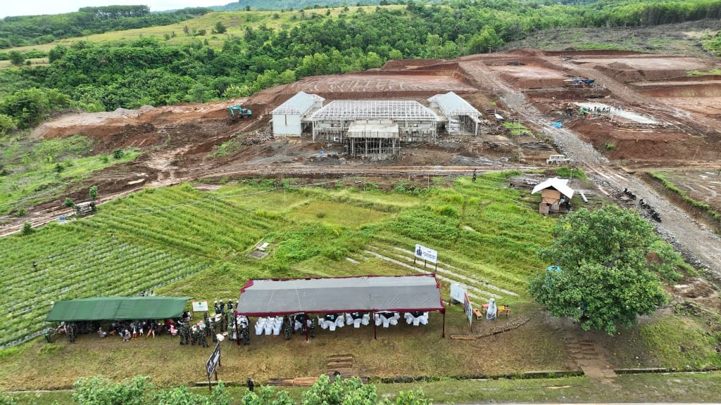 Panglima TNI Tinjau Yonif TP 890/Gardha Sakti di Garut, Jawa Barat