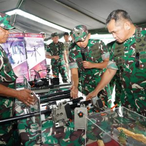 Kasad Tinjau Inovasi Litbanghan TNI AD, Fokus Penguatan Latihan dan Operasi