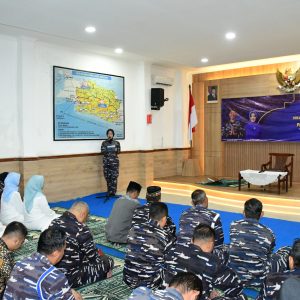 Pangkalan TNI AL Bandung Gelar Peringatan Isra Mi’raj Nabi Muhammad SAW 1447 H