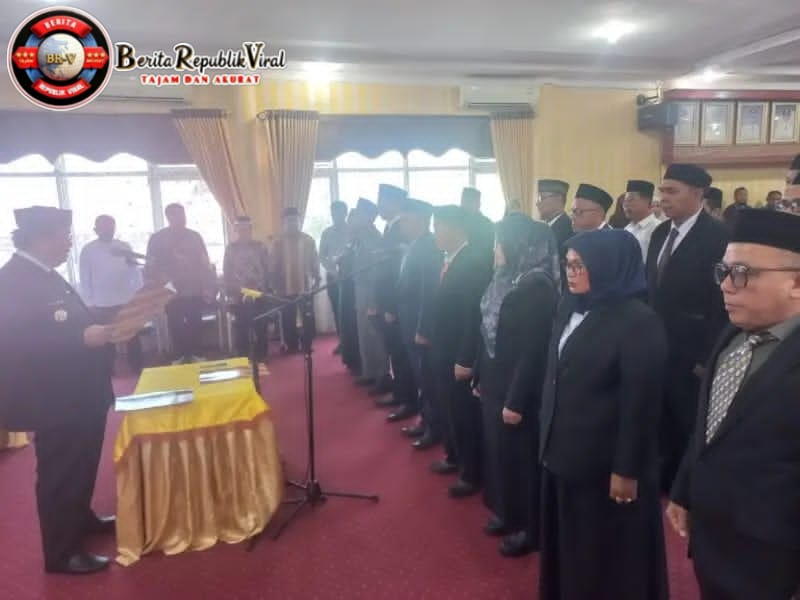 Perkuat Sinergi dengan Masyarakat,Pemkab Aceh Singkil Rotasi Posisi Strategis Kabag Prokopim.