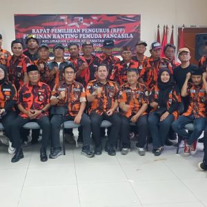 Pemuda Pancasila Lagoa Gelar Pemilihan Ketua Ranting, Agus Susanah Terpilih Aklamasi