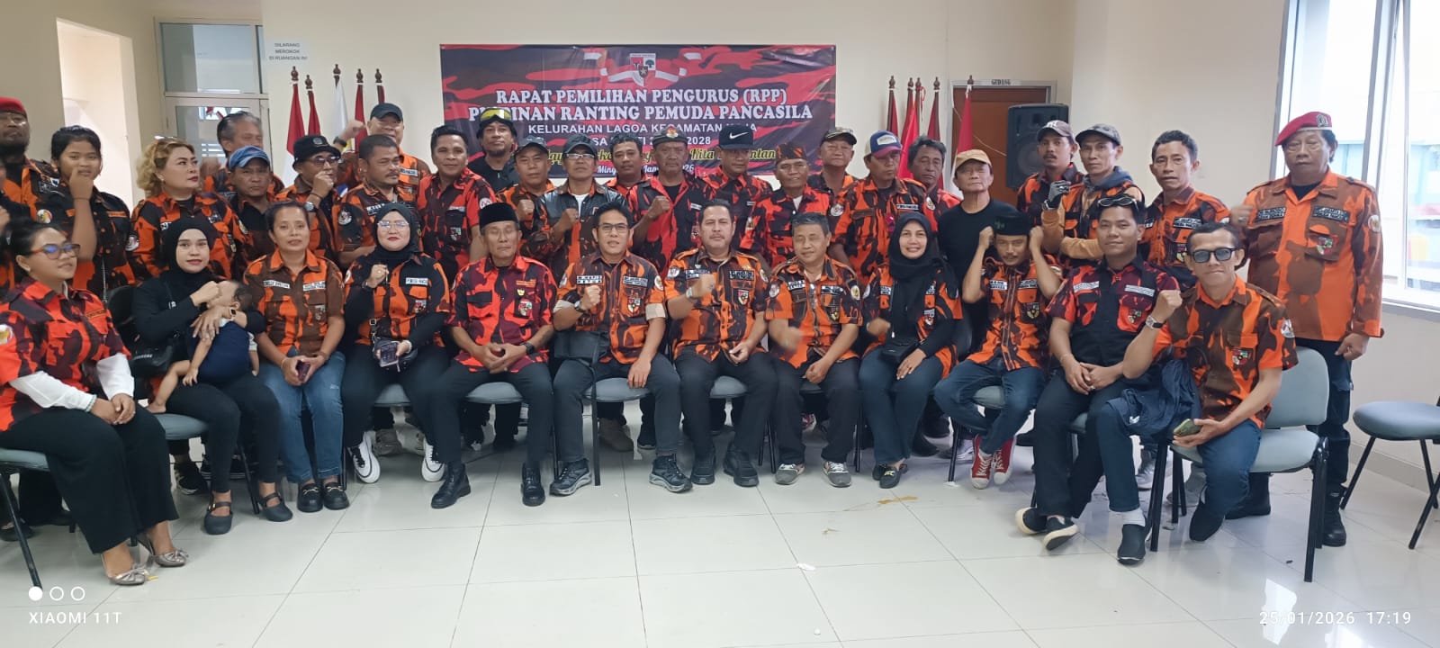 Pemuda Pancasila Lagoa Gelar Pemilihan Ketua Ranting, Agus Susanah Terpilih Aklamasi