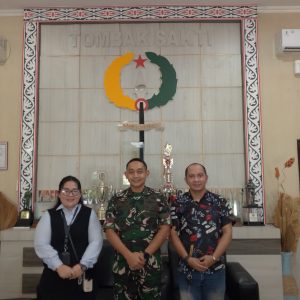 Pasca Jabat Danyonif 122/TS, DPW PW FRN Counter Berita TNI – Polri Sumut Lakukan Kunjungan ke Batalyon 122/TS