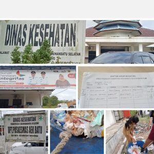 Plt. Kadis Kesehatan Membisu Seribu Bahasa terkait Dugaan Limbah B3 Puskesmas Aek Batu Dibuang Sembarangan