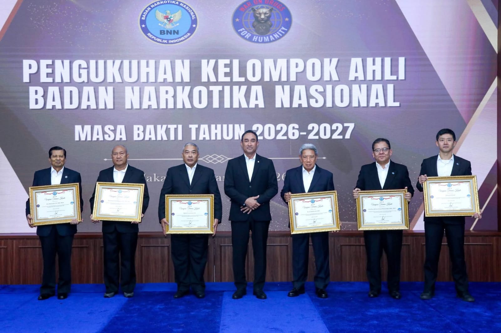 Kepala BNN RI Kukuhkan Kelompok Ahli Masa Bakti 2026 – 2027