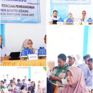 Musrenbang Sepakati Lima Poin,Pembangunan Skala Perioritas Usulan Utama 