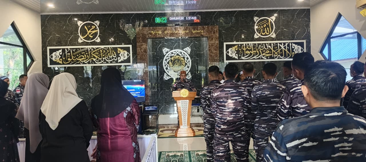 Lanal Sabang Gelar Peringatan Isra Mikraj Nabi Muhammad SAW 1447 H/2026 M