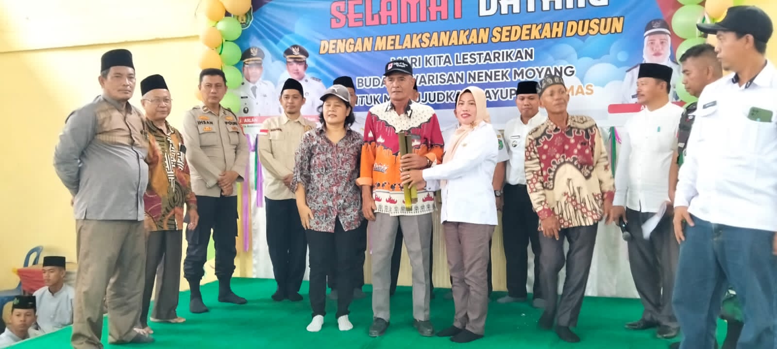 Sedekah Bedusun Payuputat Lestarikan Adat Leluhur, Dihadiri Unsur Pemerintah dan Forkopimcam