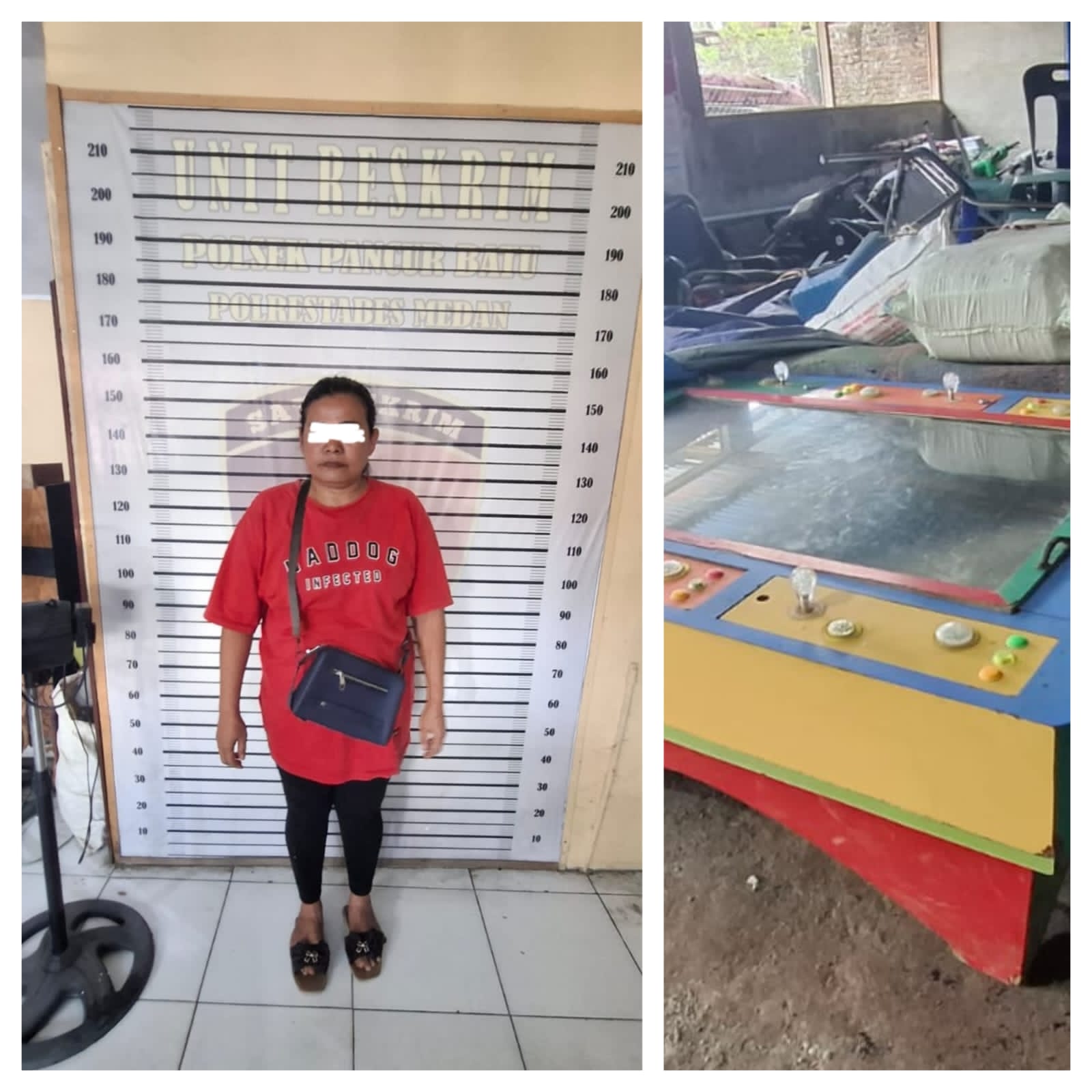 Polsek Pancur Batu, Adakan Kegiatan Gerebek Sarang Narkoba, Berhasil Amankan Seorang Wanita