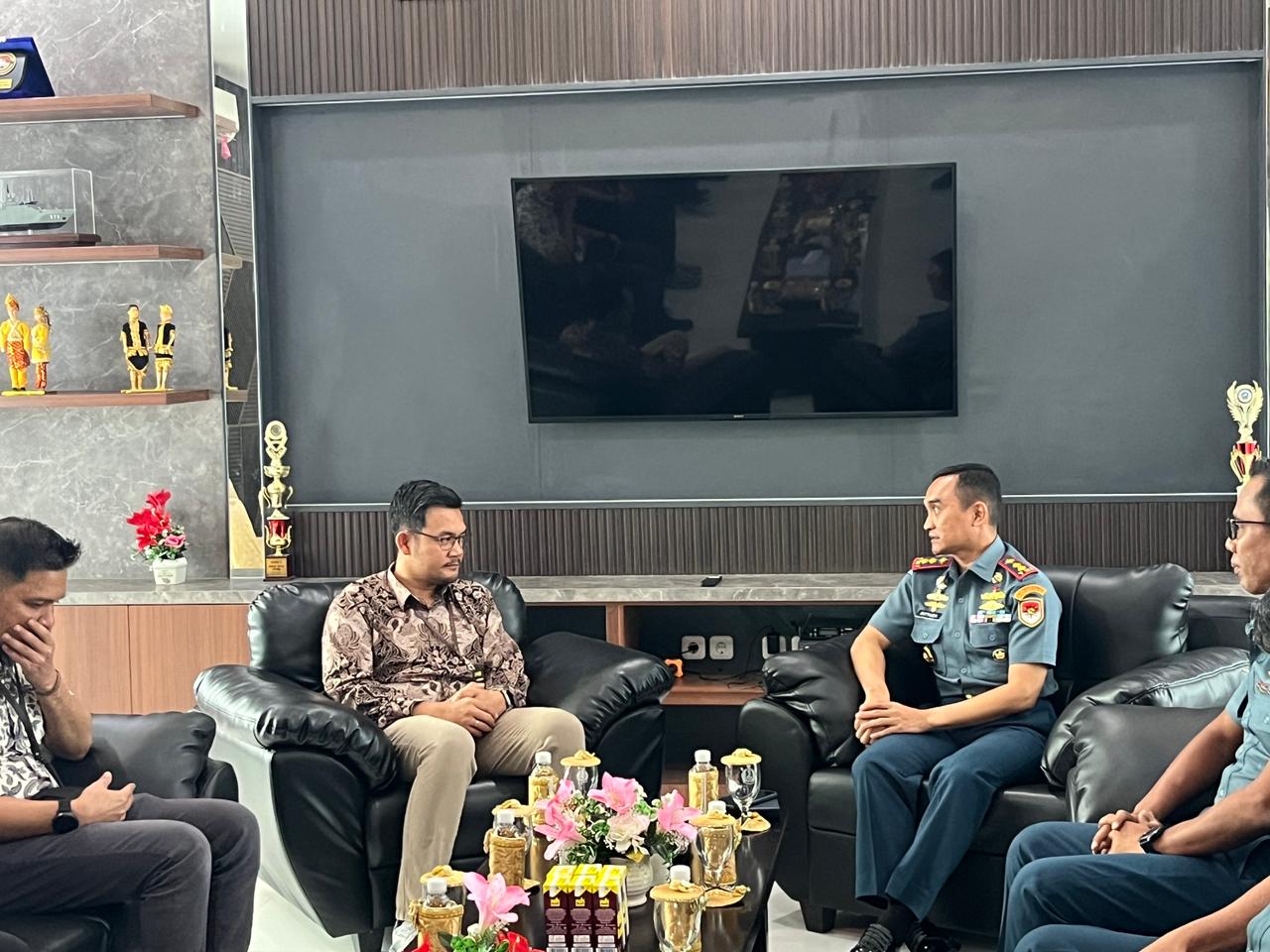 Lanal Bintan Perkuat Sinergi Dengan Pertamina, Dorong Kolaborasi Pengamanan Energi