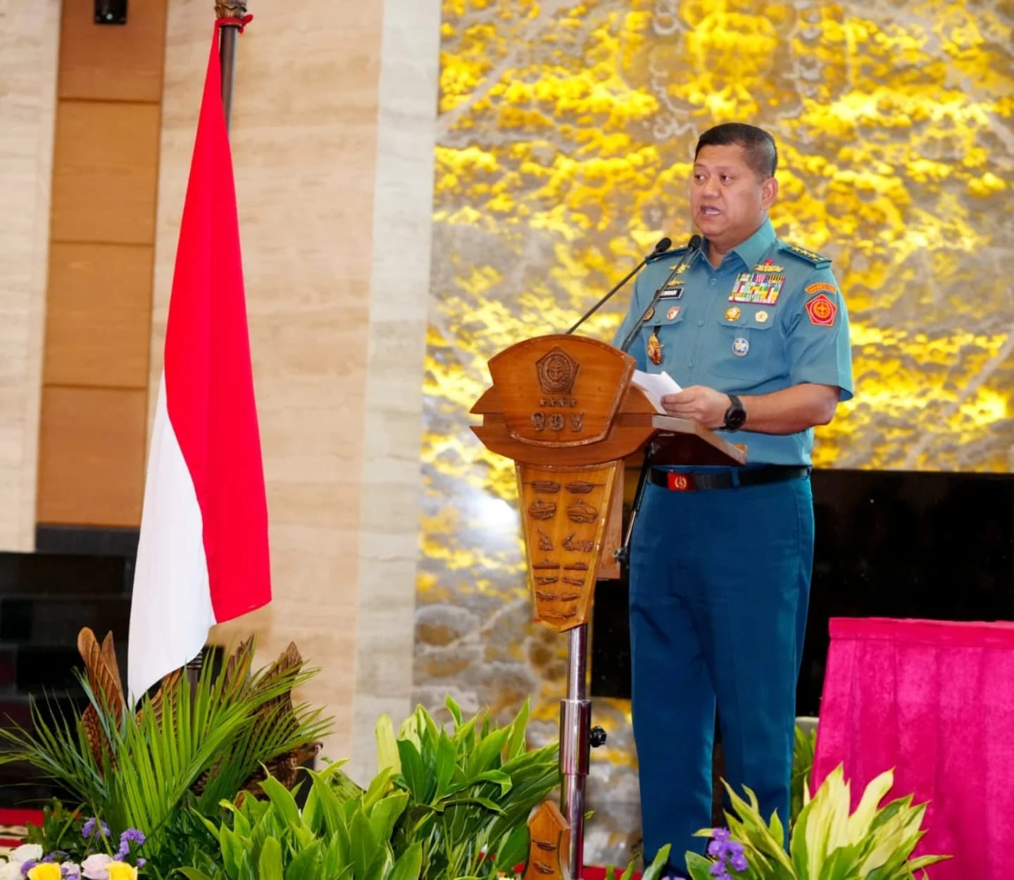 Irjen TNI Pimpin Penandatanganan Kontrak Pengadaan Barang/Jasa UO Mabes TNI