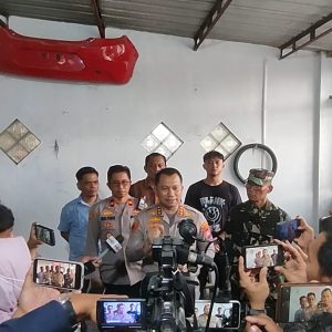 Dijadikan Lokasi Judi, Polsek Sunggal Grebek Kantor Sekretariat Ormas di Sunggal
