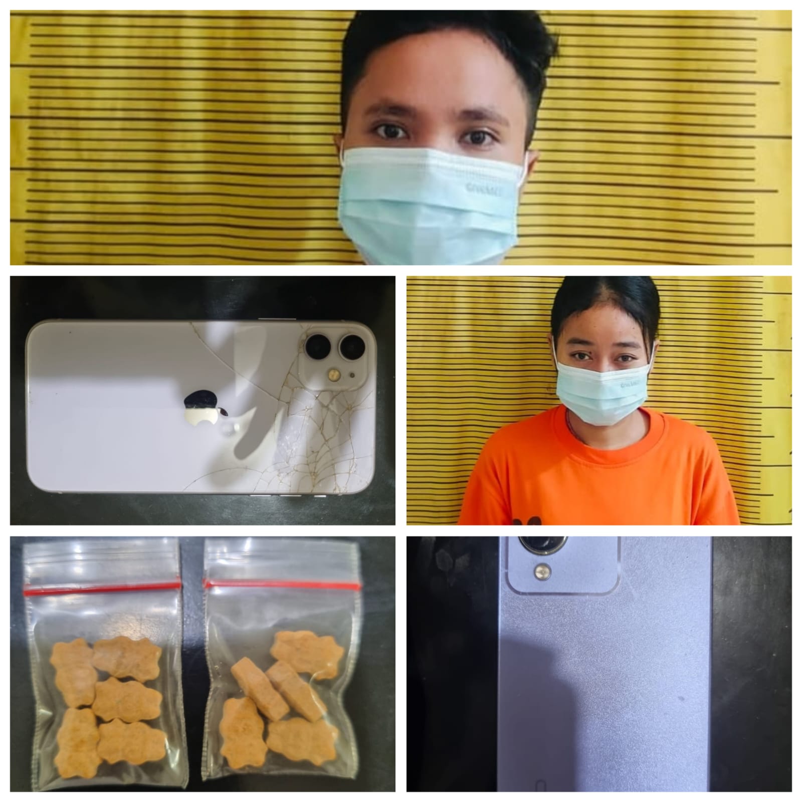 Polres Binjai Ciduk Jaringan IRT Saat Jualan Narkoba di Tandem Hilir