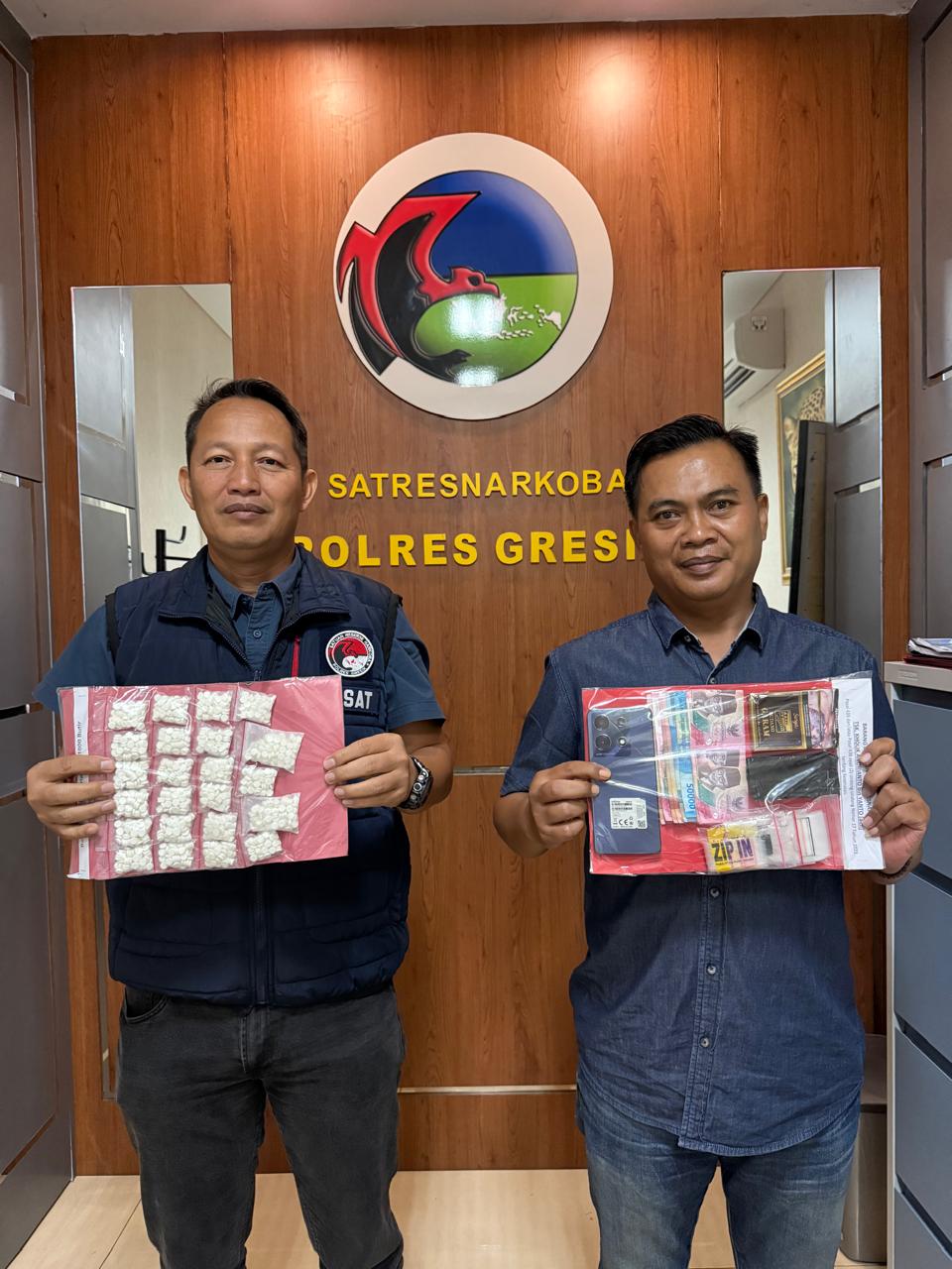 Keberhasilan Polres Gresik, 1.169 Pil Dobel L Berhasil Diamankan dari Peredaran