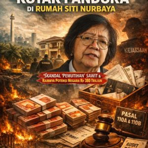 Membongkar Kotak Pandora di Rumah Siti Nurbaya : Skandal ‘ Pemutihan ‘ Sawit dan Raibnya Potensi Negara Rp 380 Triliun
