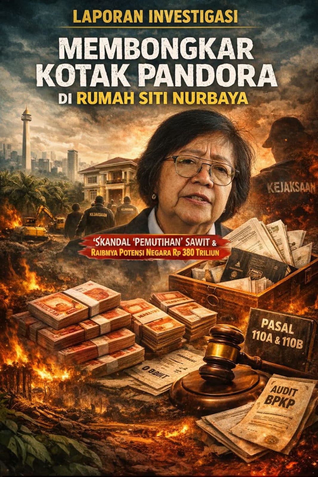Membongkar Kotak Pandora di Rumah Siti Nurbaya : Skandal ‘ Pemutihan ‘ Sawit dan Raibnya Potensi Negara Rp 380 Triliun